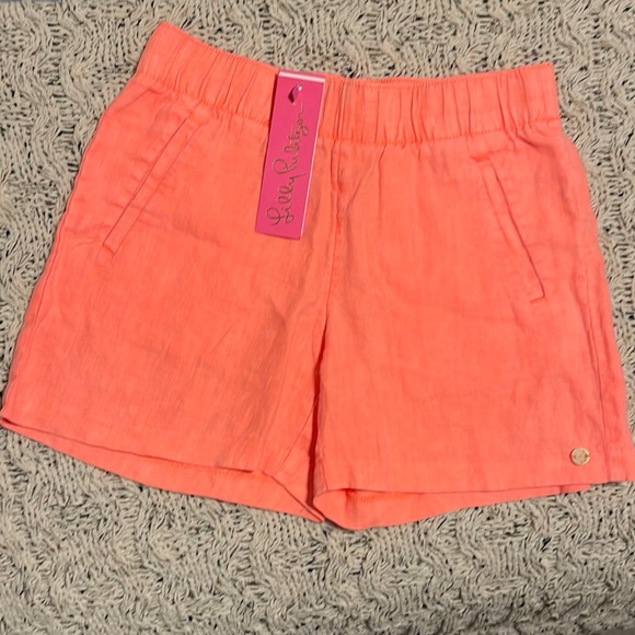 NWT Lilly Pulitzer Lilo Linen Short - Picture 5 of 11